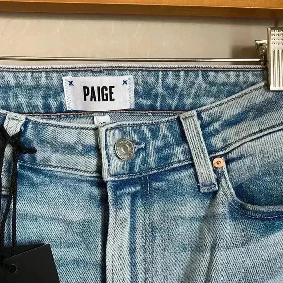 Anthropologie‎ Paige Hoxton Ultra High-Rise Slim Jeans Size 29 - Picture 11 of 16